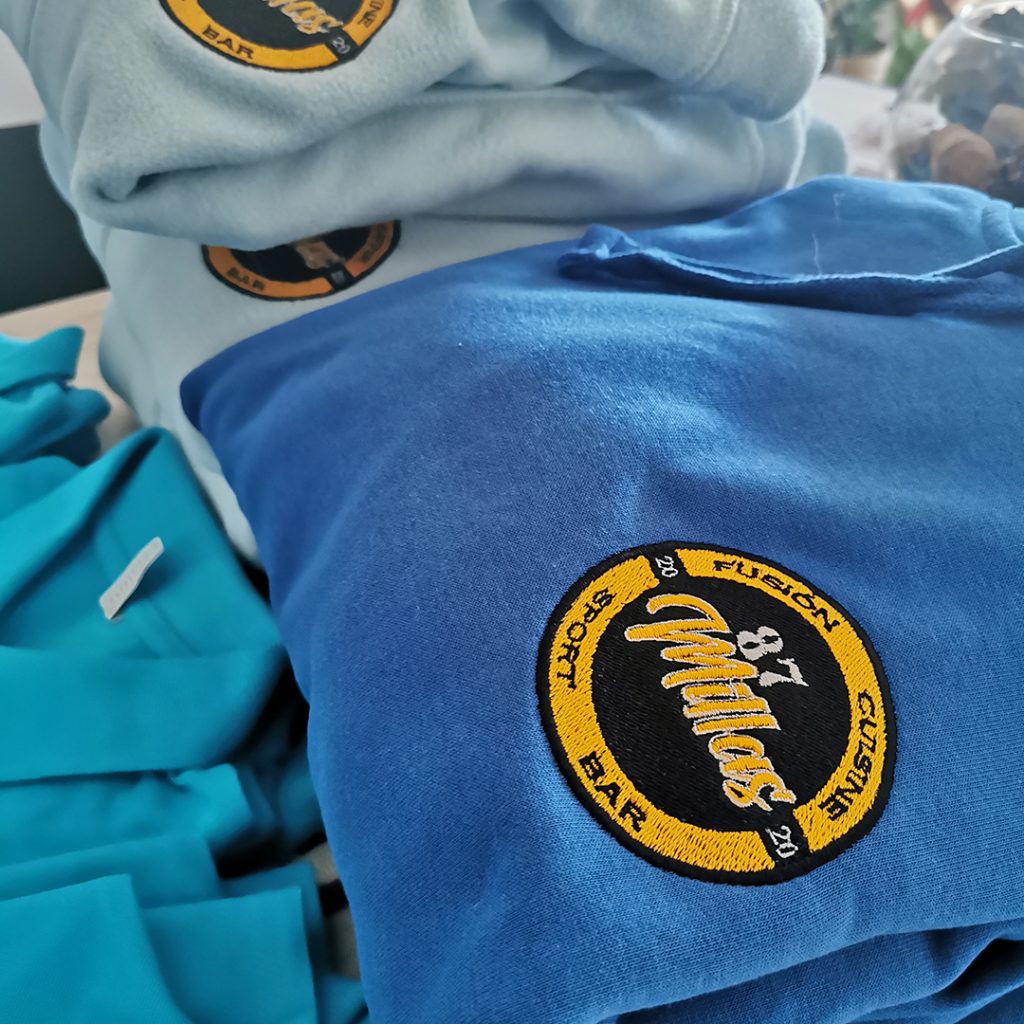 bordado polos millas